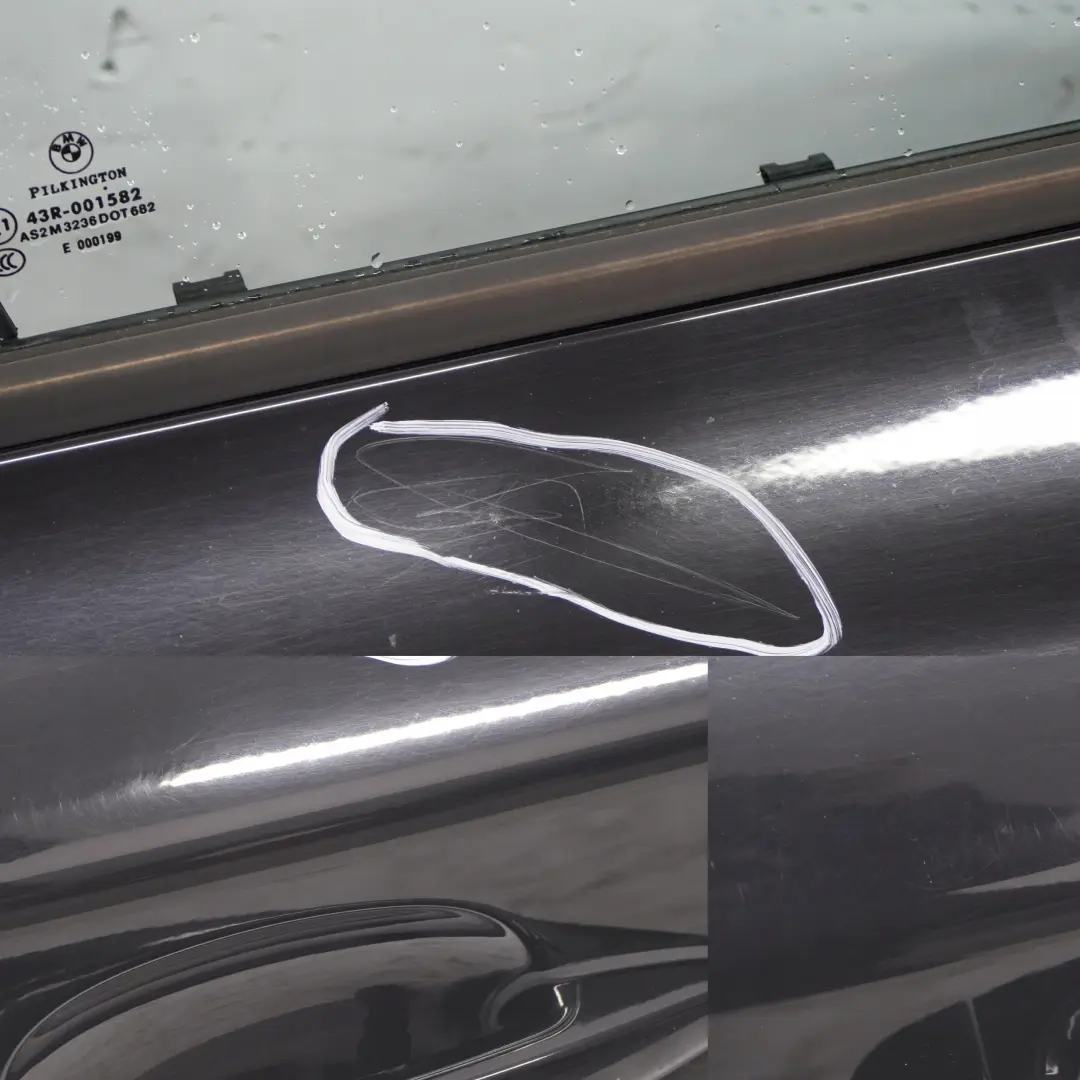 BMW 1 Reihe E87 1 Tür Vorne Rechts Schwarz 2 - 668 - SKU 7191012-SCH4 - Teilenummer 7191012