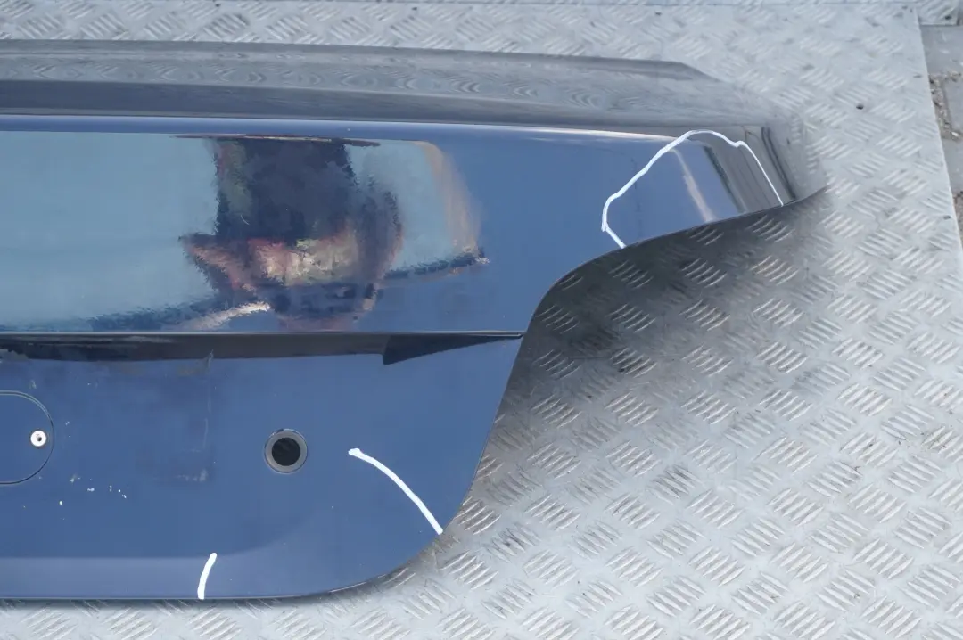 BMW 5 Series E60 Trunk Boot Lid Tailgate Monacoblau Monaco Blue Metallic - A35 - SKU 7122441-MB - Part number 7122441