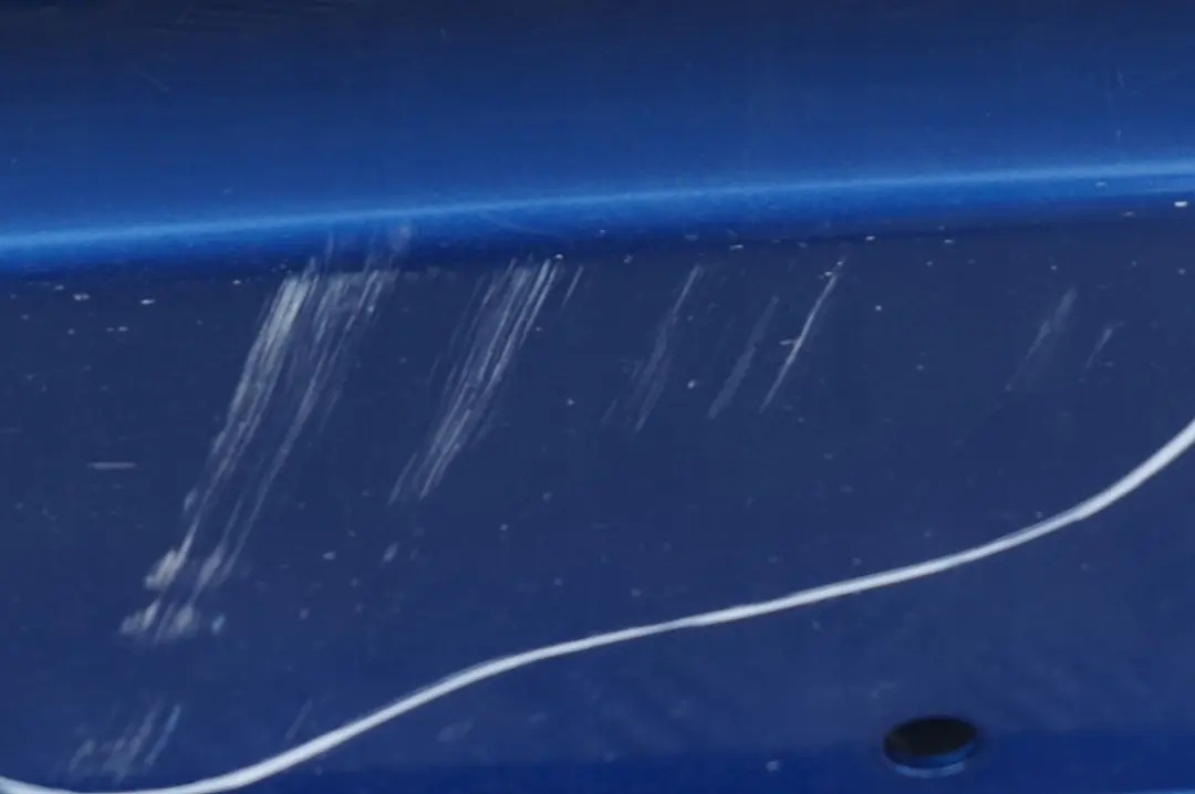 BMW MINI One R52 Cooper S Left N/S Side Cover Trim Skirt Panel Hyper Blue - A28 - SKU 7124375-HYB - Part number 1505863