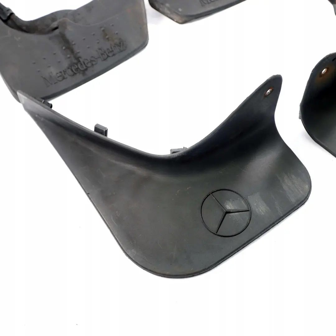  Mercedes-Benz CLK W208 C208 Front Rear Mud Flaps Spalsh Guard Cover Trim Set - SKU C208 Mud Flaps - Part number C208 Mud Flaps