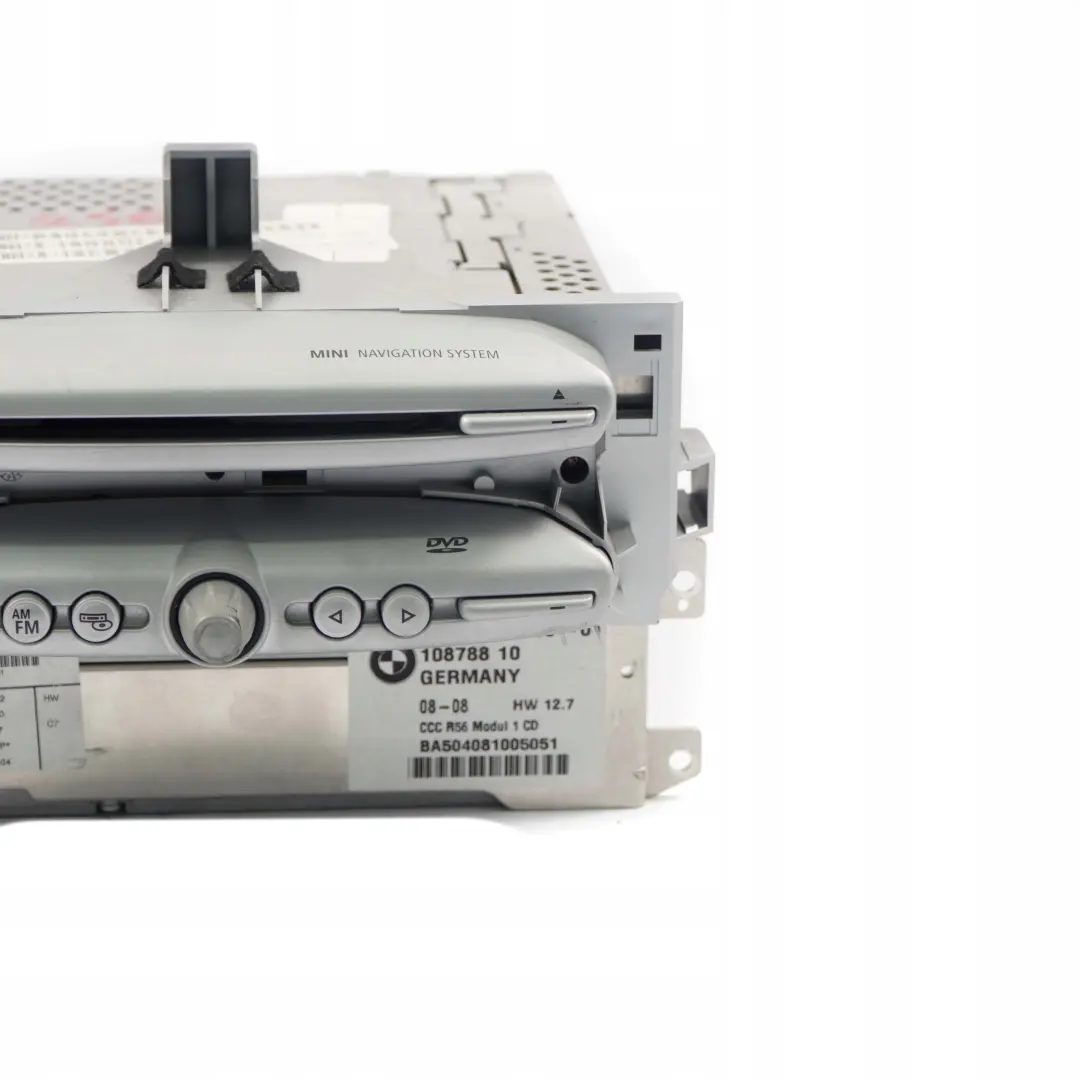 CCC Navigation Navi Sat Nav Head Unit to BMW Mini Cooper R55 R56 R57 with Part number 9216495 BMW Mini Cooper R55 R56 R57 CCC Navigation Navi Sat Nav Head Unit - SKU 9195956 - Part number 9216495