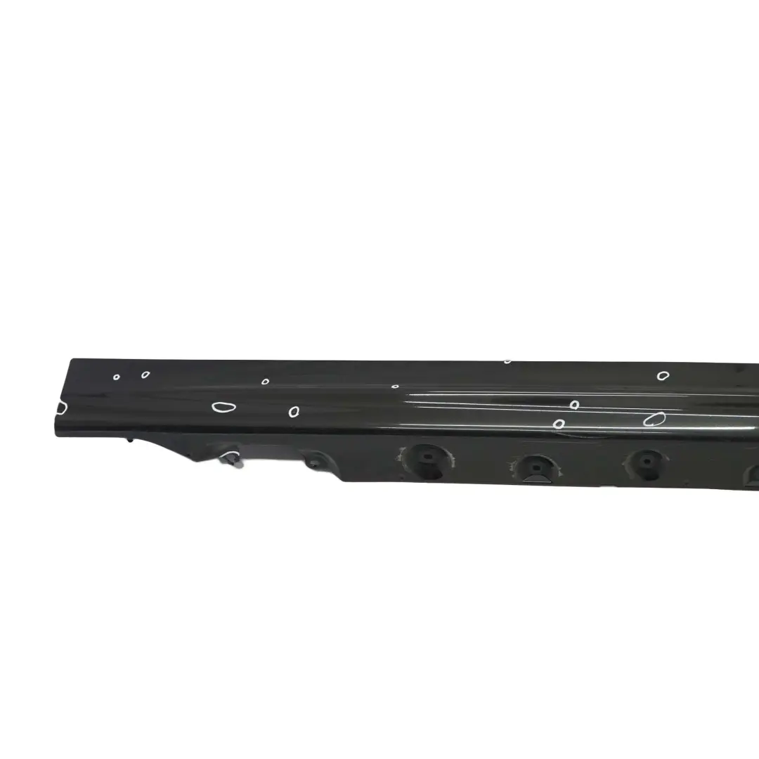BMW E46 Limousine Touring Listello Portiera Gonna Destra Sapphire Nero - SKU 9071632-BS - Numero di parte 9071632