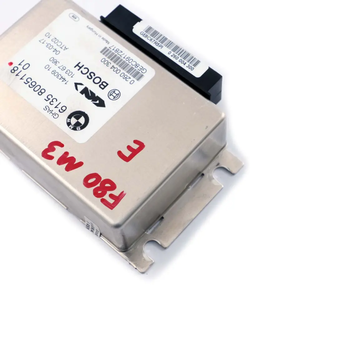 Geregelte Hinterachssperre Commande Ghas 806511 pour BMW 3 4 F80 M3 F82 M4 à propos du numéro de pièce 8098151 BMW 3 4 F80 M3 F82 M4 Geregelte Hinterachssperre Commande Ghas 806511 - SKU 8098151 - Numéro de pièce 8098151