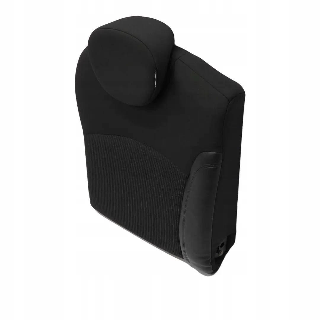 Mini Cooper One R56 LCI Rear Right O/S Seat Backrest Cloth / Leather Black - SKU 7270376 - Part number 7270376