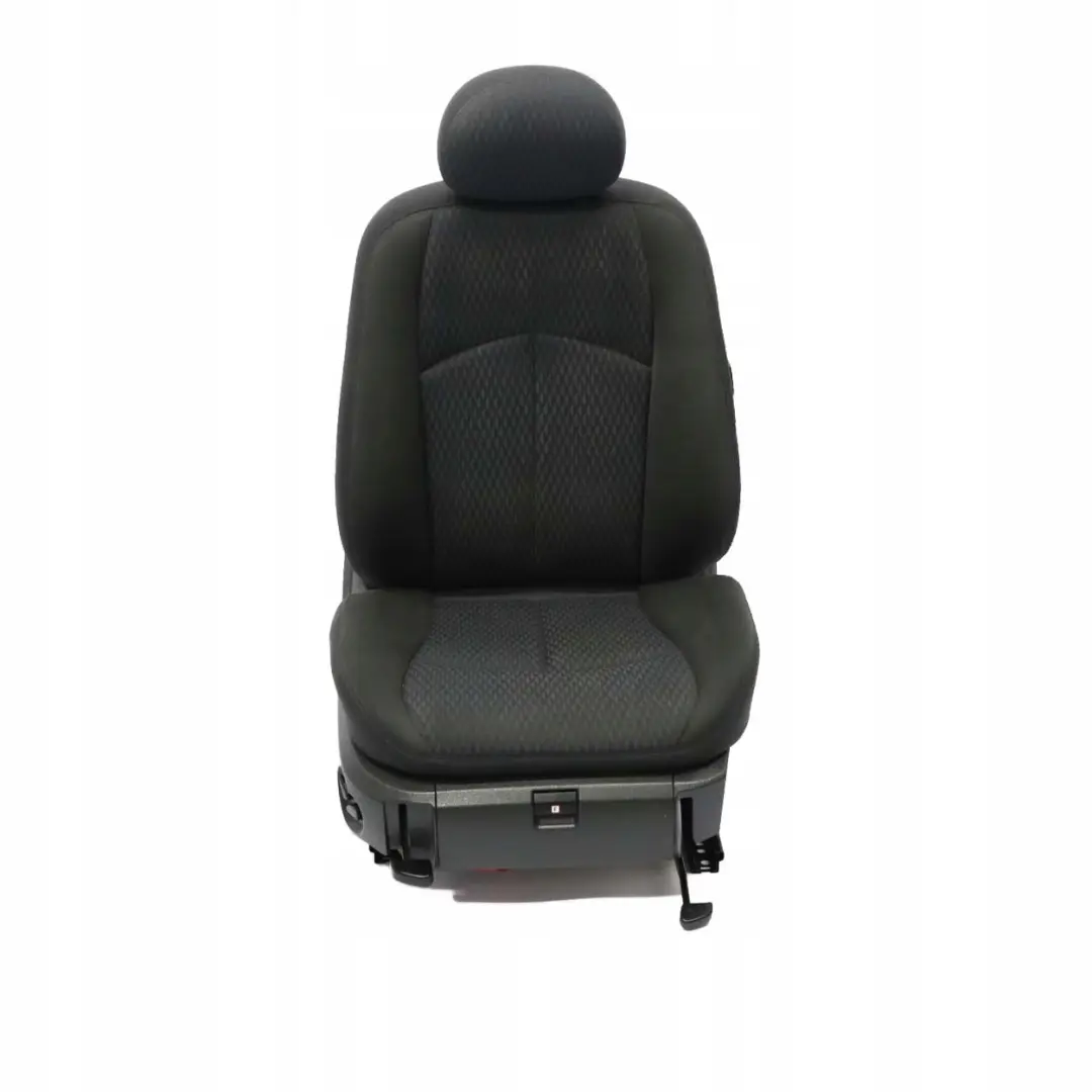  Mercedes-Benz E-Klasse W211 Stoff Elegance Vorne Rechts Sitz Schwarz Anthrazit - SKU A2119101947-2 - Teilenummer A2119101947