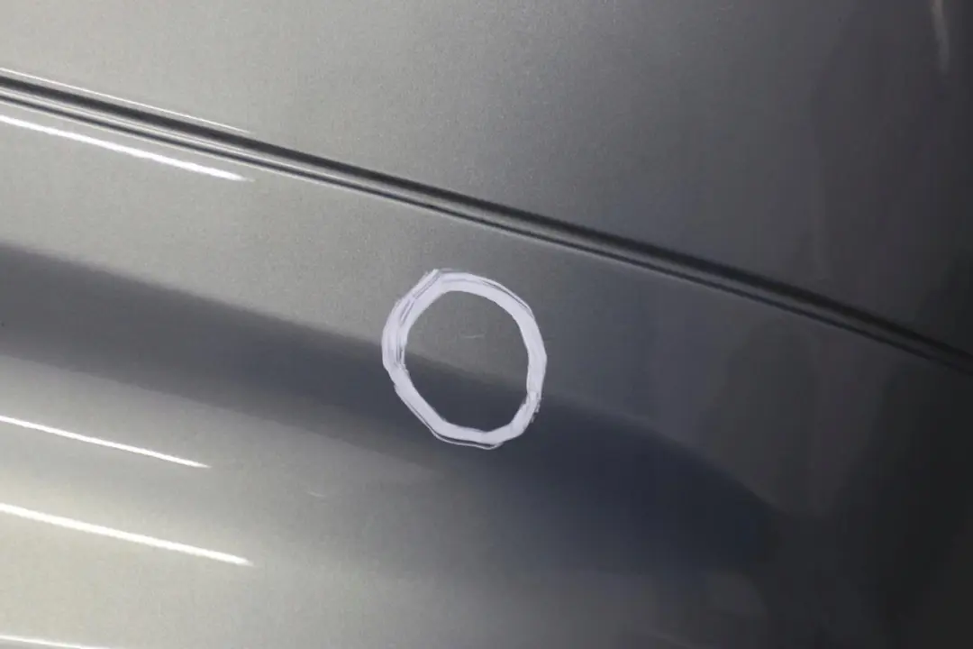 BMW 3 Series E90 Saloon Rear Bumper Arktis Arctic Metallic - A34 - SKU 0033193-AM - Part number 0033193