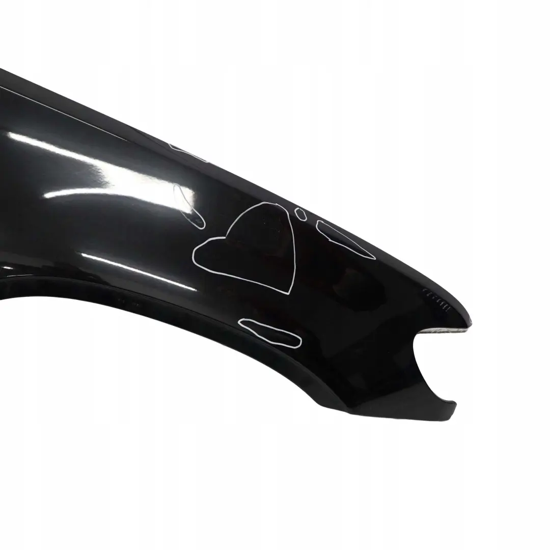 Side Panel Wing Fender Front Right O/S Black Sapphire BMW X5 Series 5 E53 - SKU 7000386-BS5 - Part number 7000386