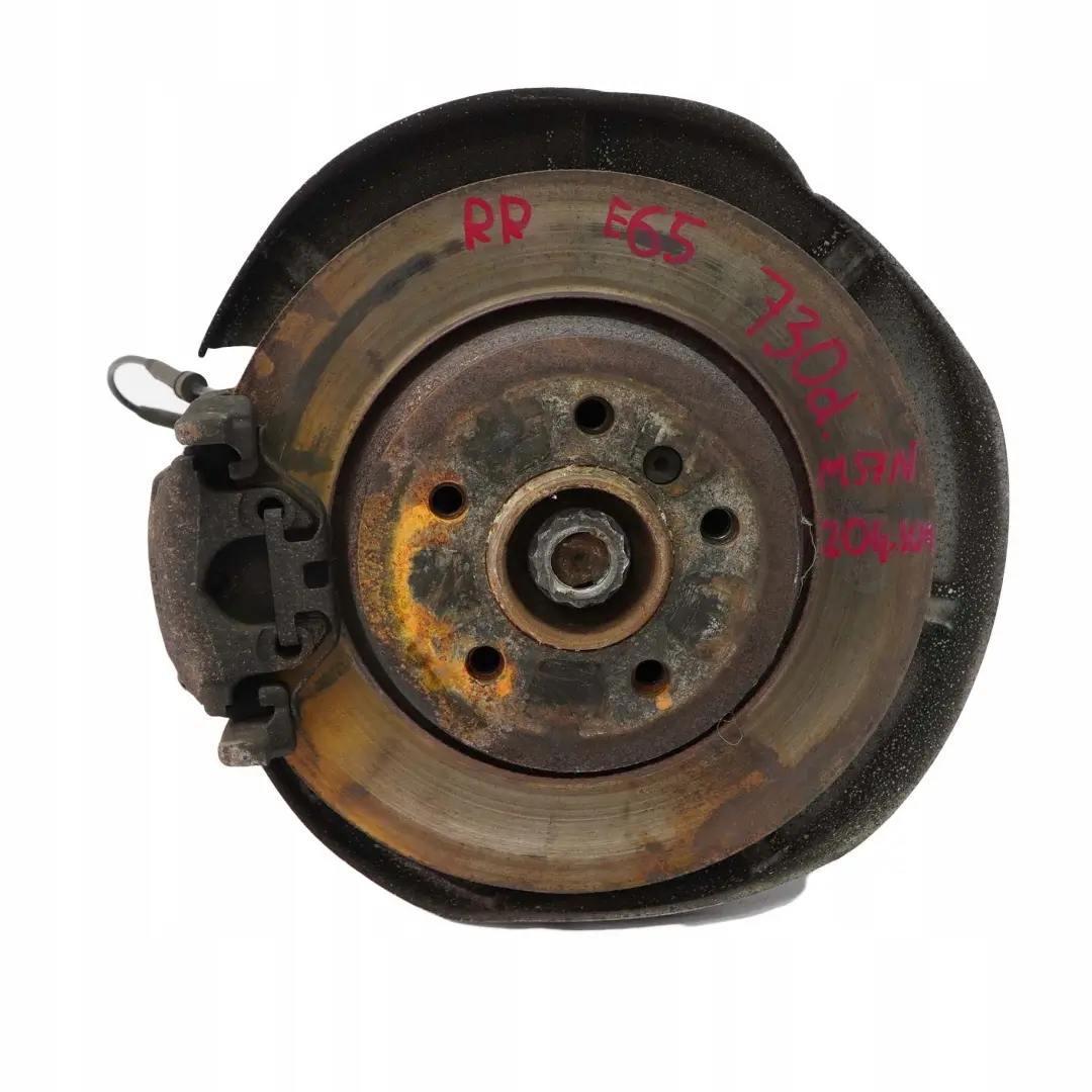 BMW 7 E65 730d M57N2 231HP Stoßdämpfer Federbein Hinten Rechts Schwenklager - SKU 6763120-3 - Teilenummer 6753108
