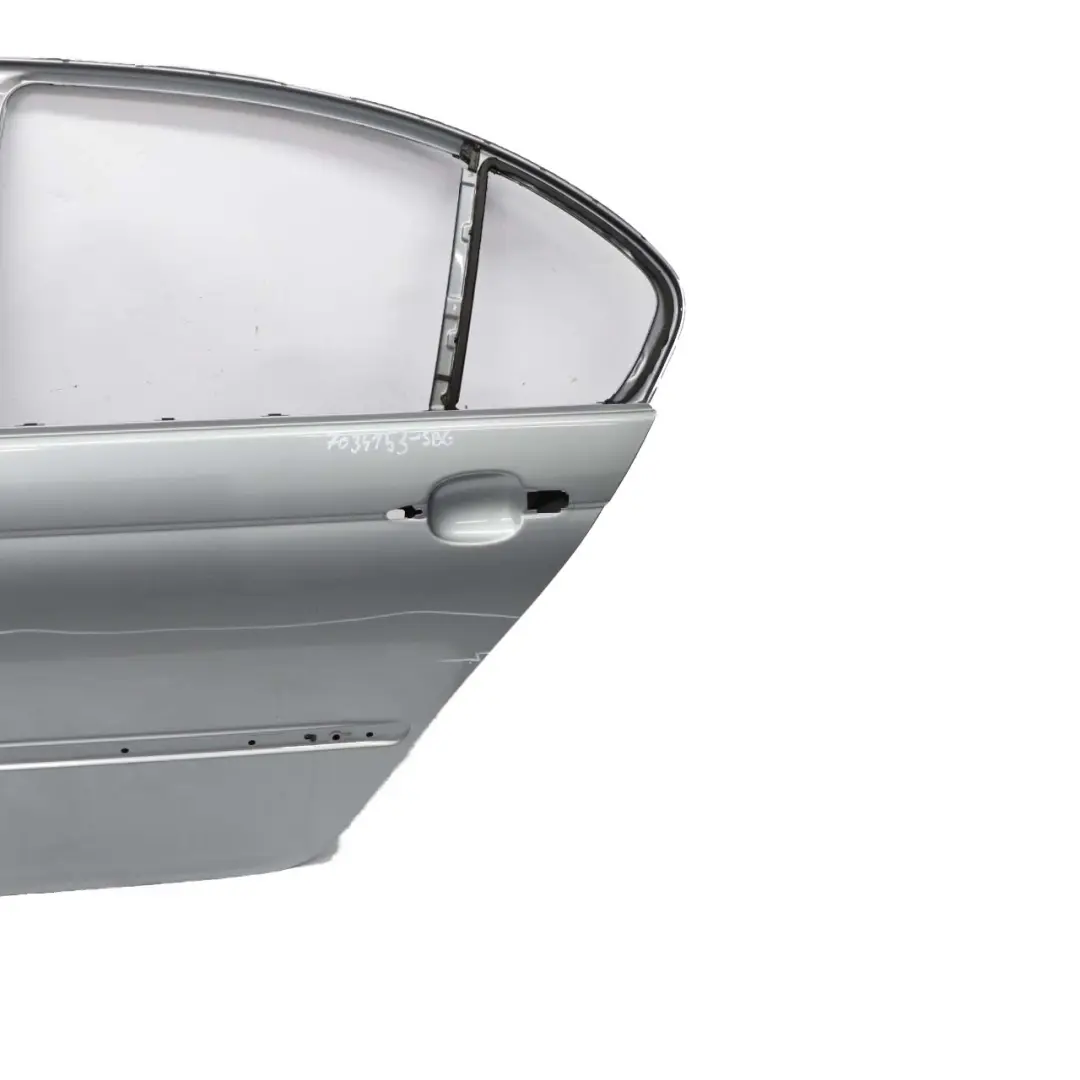 Tür Hinten Links Silbergrau Grau Metallic - A08 für BMW 3 E46 Limousine mit Teilenummer 7034153 BMW 3 E46 Limousine Tür Hinten Links Silbergrau Grau Metallic - A08 - SKU 7034153-SBG - Teilenummer 7034153