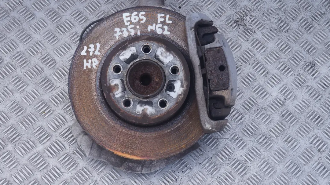 BMW 7 Series E65 745i N62 Front Left N/S Spring Strut Leg Brake Disc Suspension - SKU 6786533 - Part number 6786533