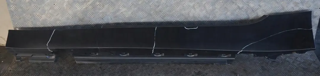 BMW Z4 Series E89 Front Left N/S Sill Strip Side Skirt Mineralgrau Grey - B39 - SKU 0037523-MG - Part number 0037523