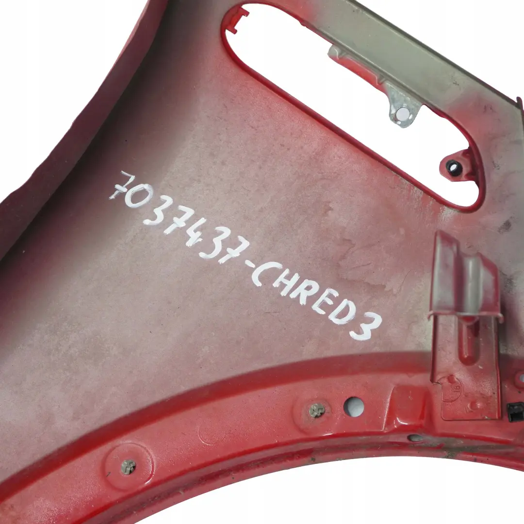 Mini R50 R52 R53 Pannello Laterale Davanti SX Peperoncino Rosso - 851 - SKU 7037437-CHRED3 - Numero di parte 7037437