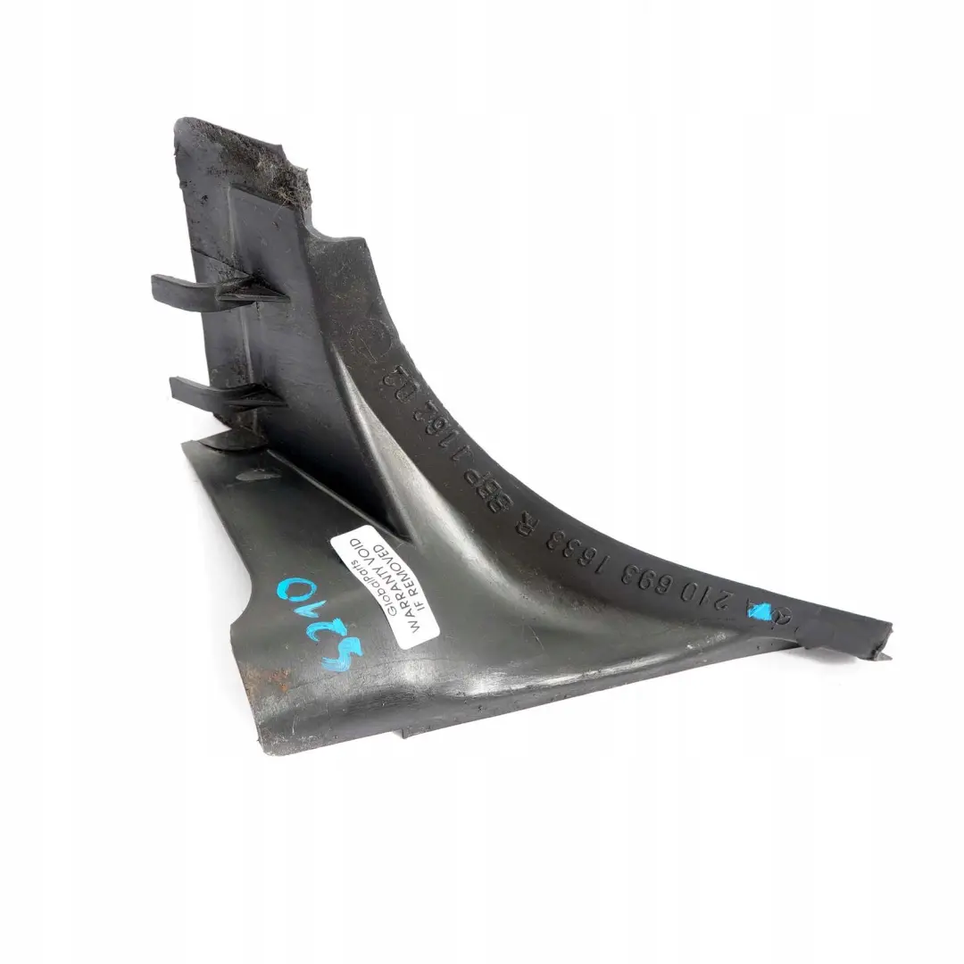 Pannello Rivestimento Posteriore Destro Bagagliaio per Mercedes S210 con numero di parte A2106931633 Mercedes S210 Pannello Rivestimento Posteriore Destro Bagagliaio - SKU A2106931633 - Numero di parte A2106931633