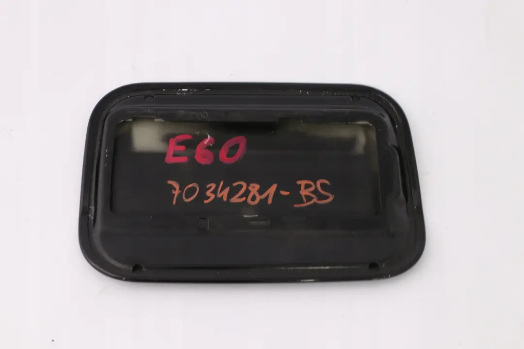 BMW E60 E61 LCI Ribalta Riempimento Coperchio Nero Zaffiro - 475 - SKU 7034281-BS - Numero di parte 7034281