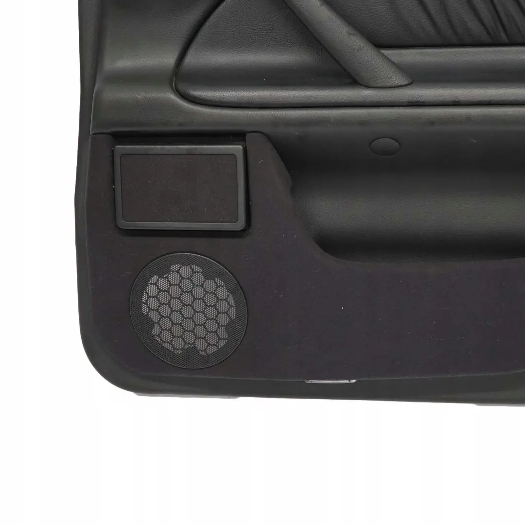  Mercedes-Benz E W210 Estate Rear Right Door Card Trim Panel Black Leather - SKU A2107370471 - Número de pieza A2107370471