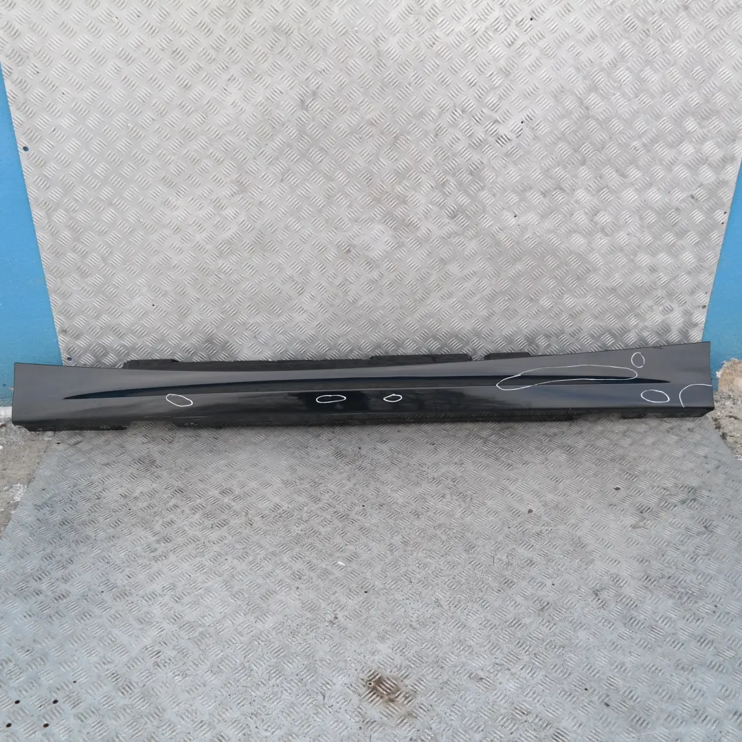 BMW E87N LCI Listello Portiera Apertura Gonna Sinistra Nero - SKU 0036145-SCH4 - Numero di parte 51770036145