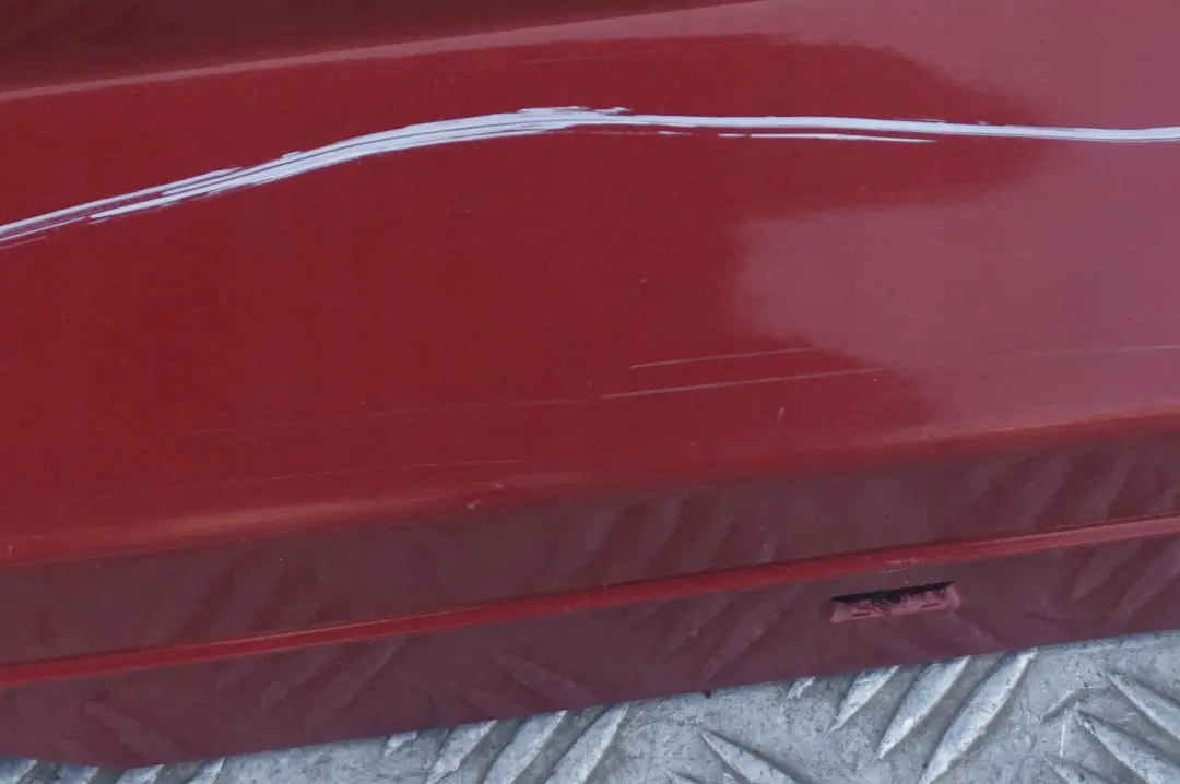 BMW E81 E82 E88 Listello Portiera Apertura Gonna SX Rosso Sedona Rosso - SKU 0036143-SED - Numero di parte 0036143