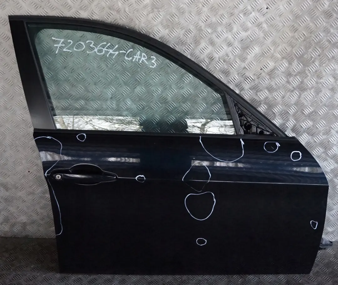 BMW 3 Series E90 E91 3 Door Front Right O/S Carbonschwarz Carbon Black - 416 - SKU 7203644-CAR3 - Part number 7203644