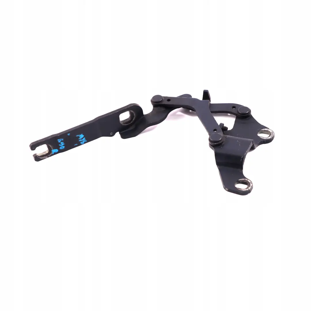 BMW 3 E90 Front Right Engine Bonnet Hinge O/S Mysticblau Mystic Blue - A07 - SKU 7115264-MYS - Part number 7115264