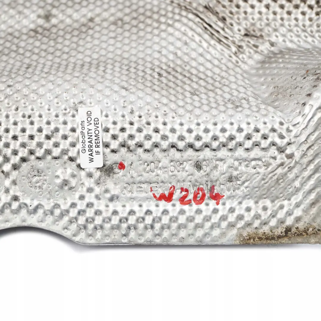  Mercedes-Benz C E W204 W207 Left N/S Exhaust Muffler Heat Insulation Plate - SKU A2046820671 - Part number A2046820671