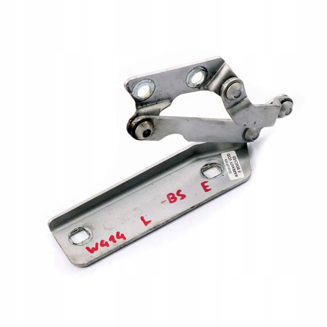 Mercedes Vaneo W414 Delantero Izquierdo Bisagra Capó Plata Brillante 744 - SKU A4148800028-BS - Número de pieza A4148800028