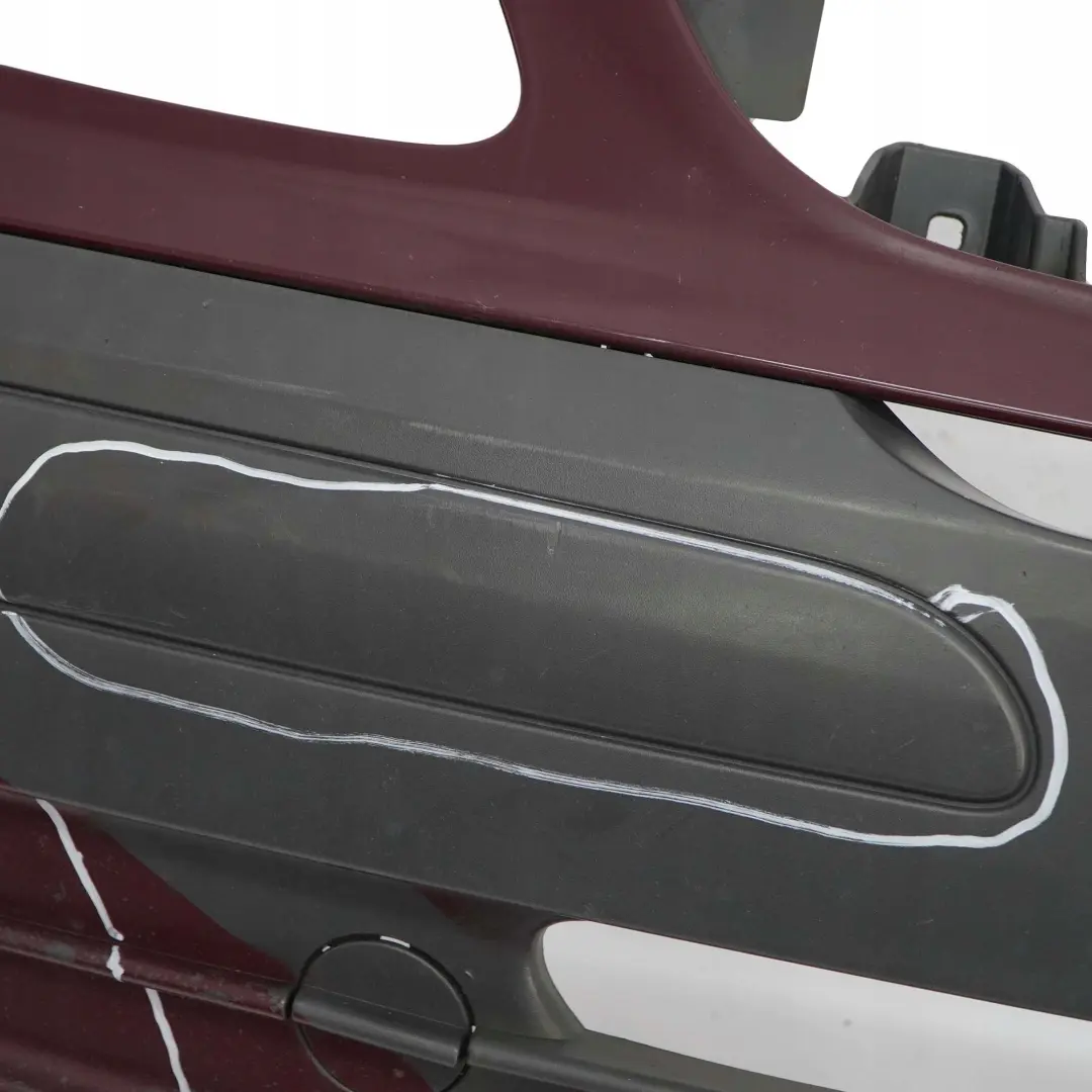 Mercedes-Benz Vito W639 Front Bumper Trim Panel Velvet Red - 3583 to with Part number A6398804270 Mercedes-Benz Vito W639 Front Bumper Trim Panel Velvet Red - 3583 - SKU A6398804270-VR - Part number A6398804270