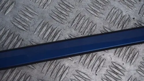 Left Roof Moulding Railing N/S Montegoblau Blue Metallic to BMW 1 Series E81 E87 with Part number 51130032701 BMW 1 Series E81 E87 Left Roof Moulding Railing N/S Montegoblau Blue Metallic - SKU 0032701-MTB - Part number 51130032701