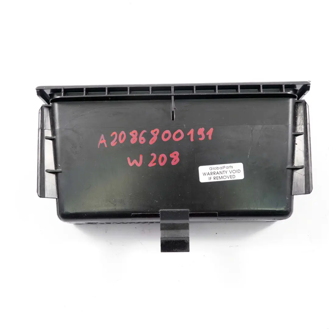 Mercedes-Benz CLK-Klasse W208 Centre Console Tray Insert to with Part number A2086800191 Mercedes-Benz CLK-Klasse W208 Centre Console Tray Insert - SKU A2086800191 - Part number A2086800191