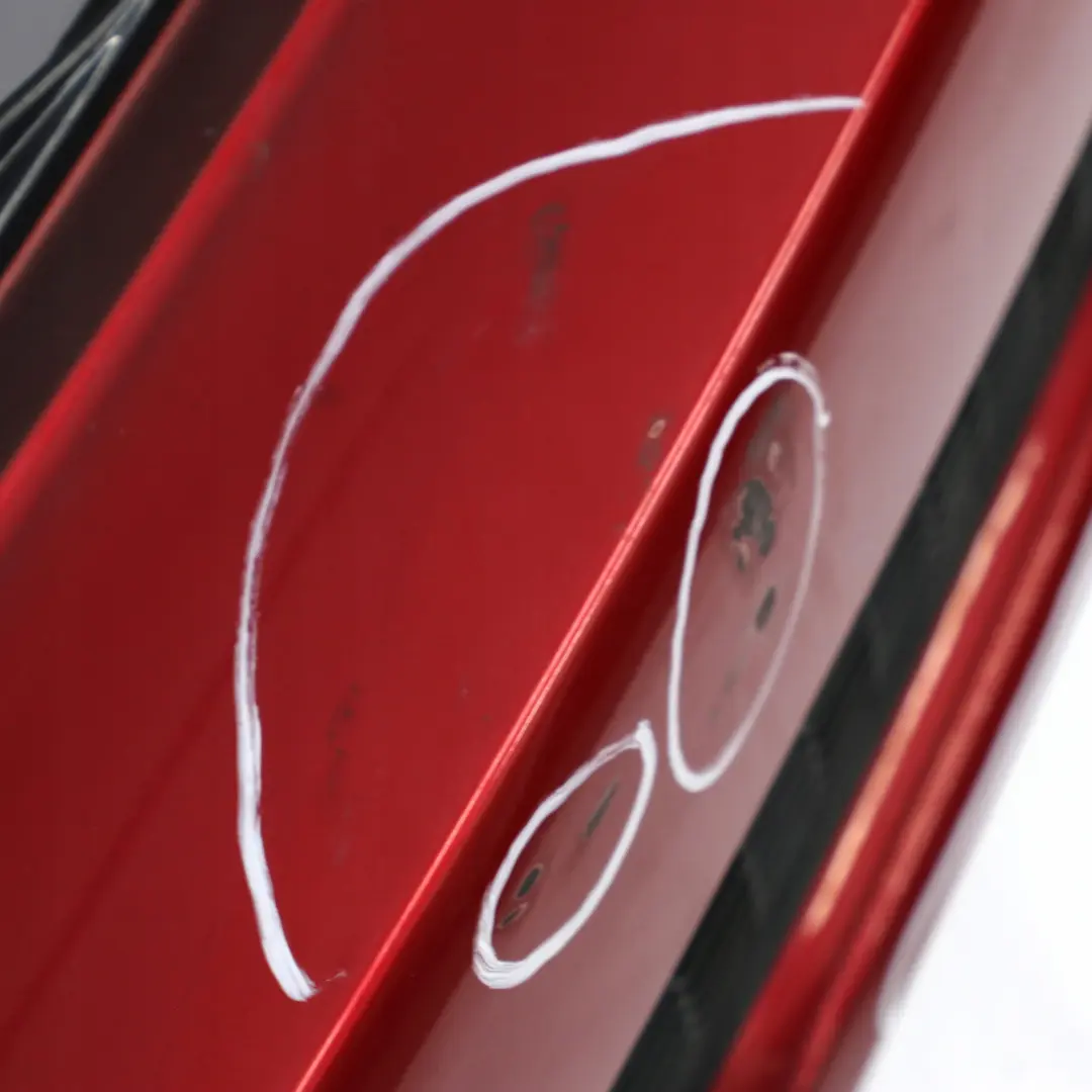 Mini Cooper S R56 R57 Stossfänger Stoßstange Hinten Rot Gefärbt - SKU 0430252-RED - Teilenummer 0430252