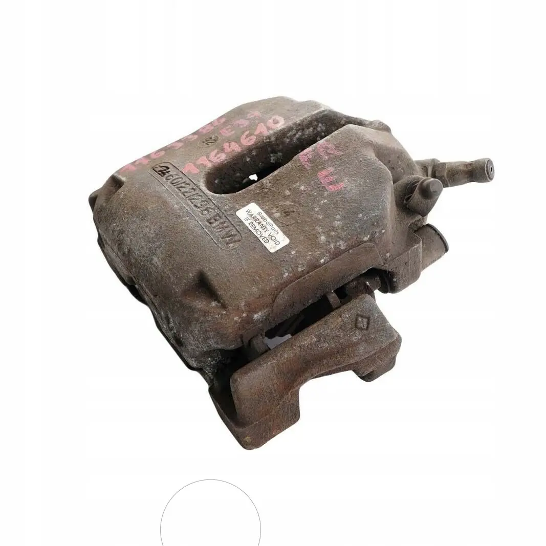 Delantero Derecho Porta pinza De freno 60/22/296 para BMW E39 con número de pieza 1163386 BMW E39 Delantero Derecho Porta pinza De freno 60/22/296 - SKU 1163386 - Número de pieza 1163386