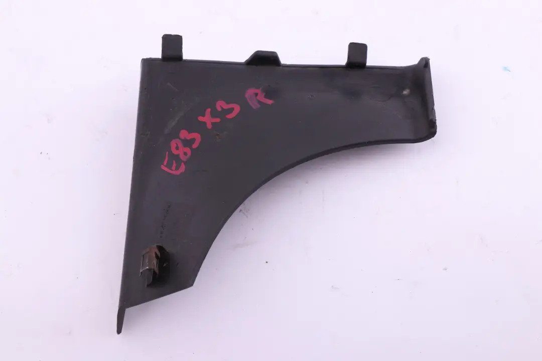 BMW X3 Series E83 LCi Bumper Right Cover Lateral O/S 5112 - SKU 3400998 - Part number 3400998