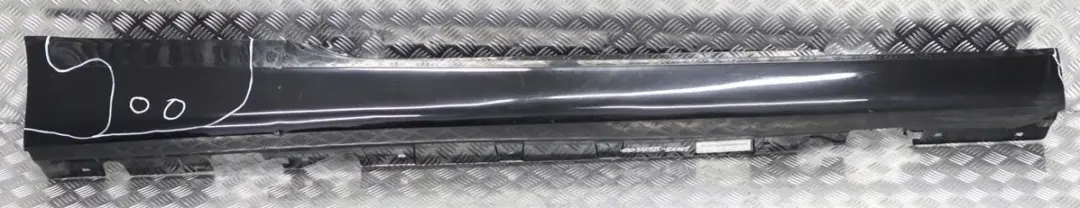 BMW E92 E93 Bas de Porte Couverture Seuil Droite Noir - 668 - SKU 0034058-SCH1 - Numéro de pièce 0034058