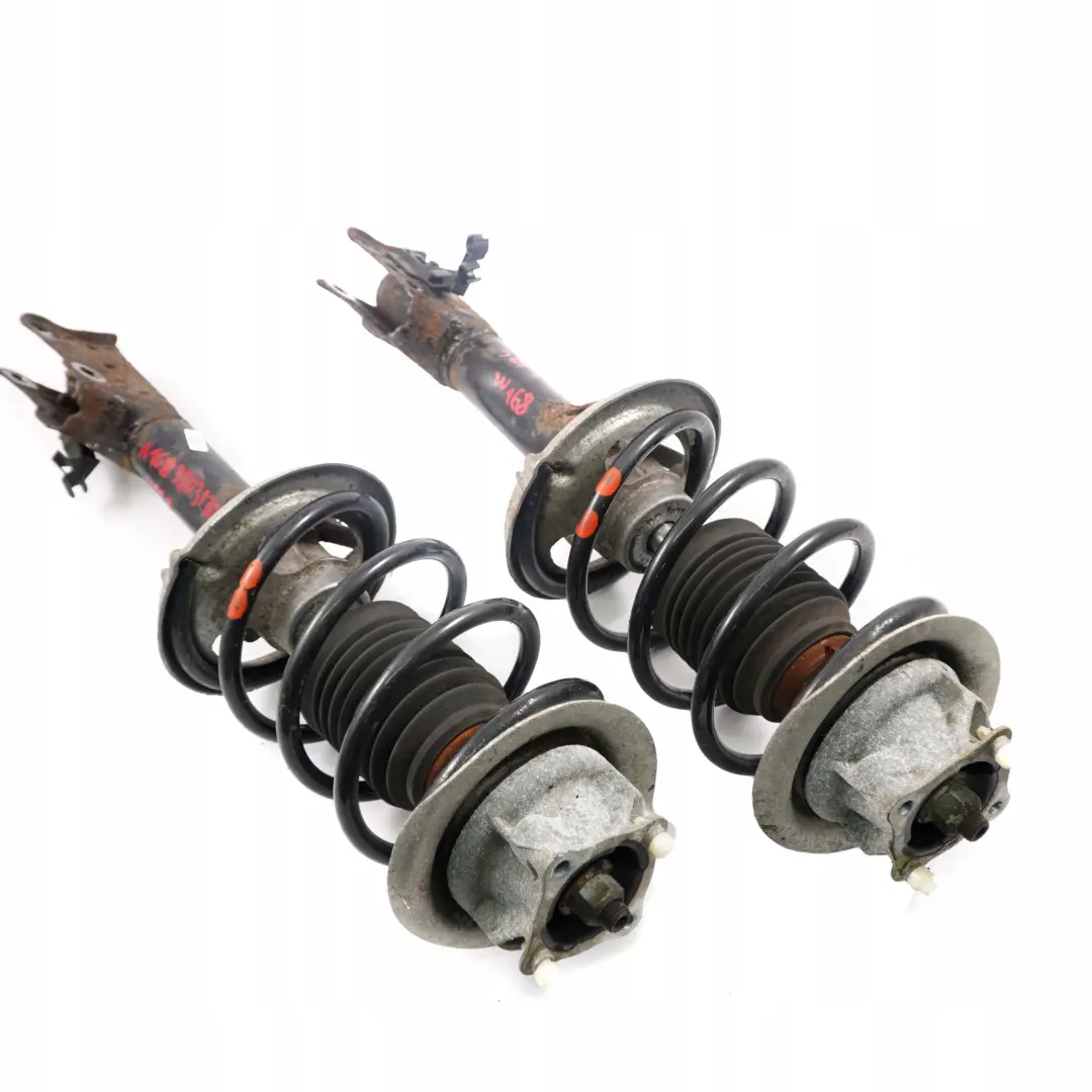 Mercedes-Benz A W168 Front Left Right N/O/S Shock Absorber Spring Strut Set to with Part number A1683203130 Mercedes-Benz A W168 Front Left Right N/O/S Shock Absorber Spring Strut Set - SKU A1683203130-6 - Part number A1683203130