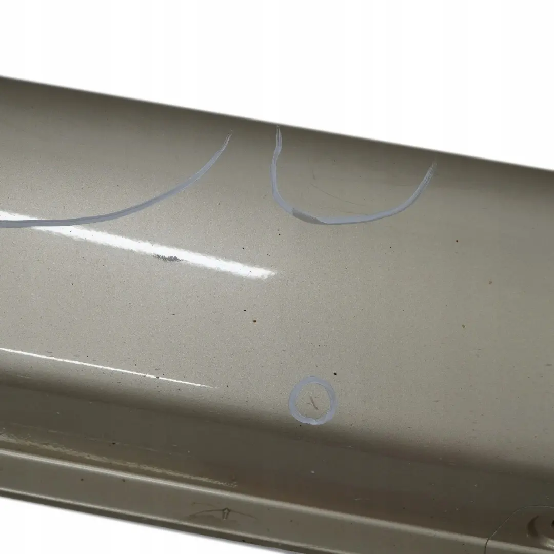 Mercedes-Benz ML W163 Door Sill Side Cover Skirt Left N/S Travertine Beige 693 to with Part number A1636900340 Mercedes-Benz ML W163 Door Sill Side Cover Skirt Left N/S Travertine Beige 693 - SKU A1636900340-TRB - Part number A1636900340