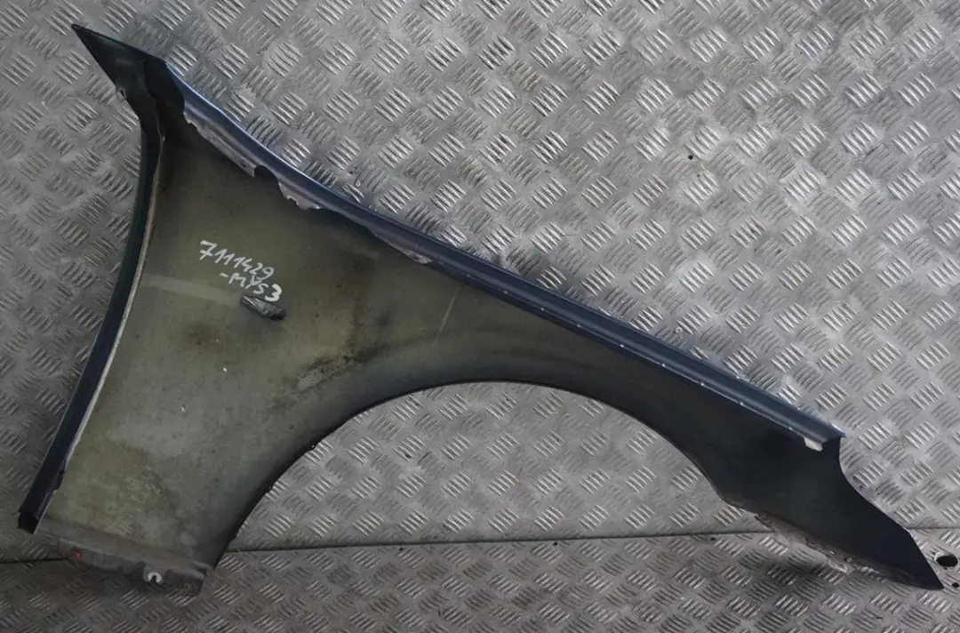 Front Left N/S Wing Fender Side Panel Mysticblau Blue A07 to BMW 5 E60 E61 3 with Part number 7111429 BMW 5 E60 E61 3 Front Left N/S Wing Fender Side Panel Mysticblau Blue A07 - SKU 7111429-MYS3 - Part number 7111429