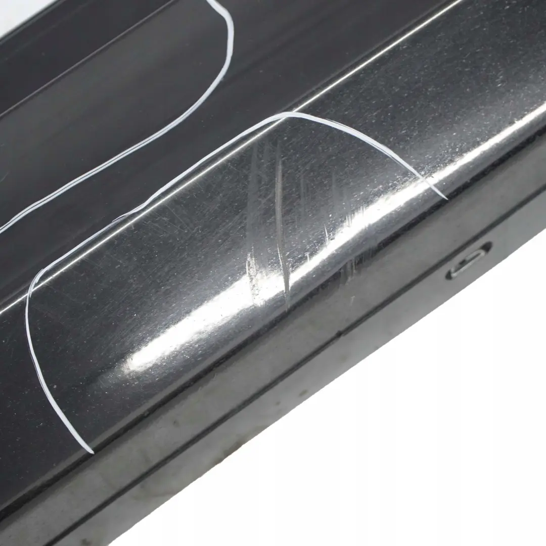 BMW E87 LCI 6 Sill Strip Faldon Lateral Derecho Schwarz 2 Negro - 668 - SKU 0036144-SCH6 - Número de pieza 0036144