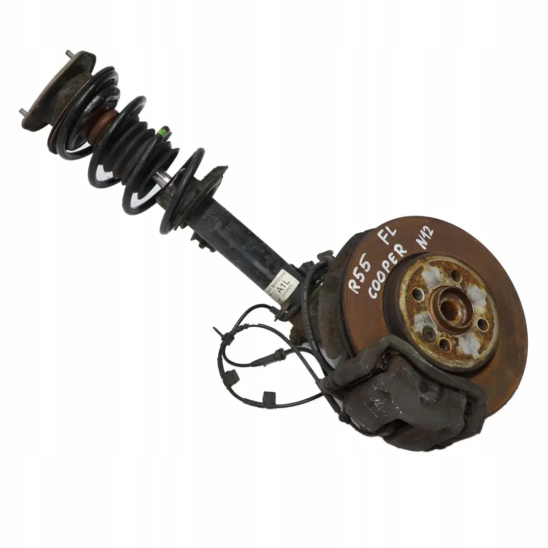 Front Left N/S Spring Strut Leg Brake Suspension to BMW Mini R55 Clubman N12 1 with Part number 6781903 BMW Mini R55 Clubman N12 1 Front Left N/S Spring Strut Leg Brake Suspension - SKU 6781903-1 - Part number 6781903