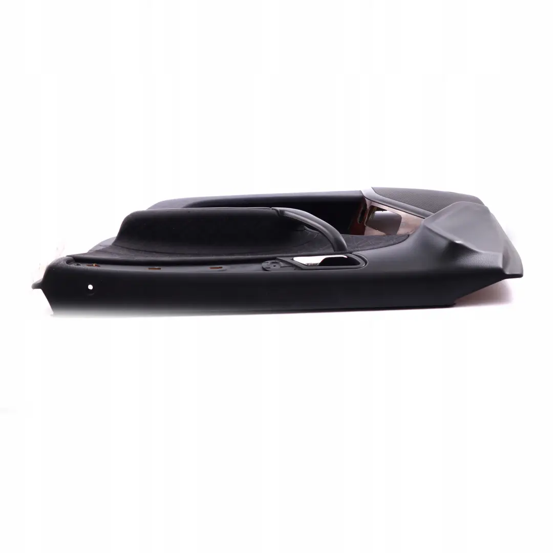 Mercedes W203 Delantera Derecha O / Panel De La tarjeta De puerta De tela Negro - SKU A2037208270-1 - Número de pieza A2037208270