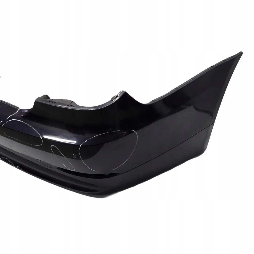 BMW 5 Series E60 LCI 1 Saloon Rear Bumper PDC Monacoblau Monaco Blue - A35 - SKU 0422349-MB1 - Part number 0422349