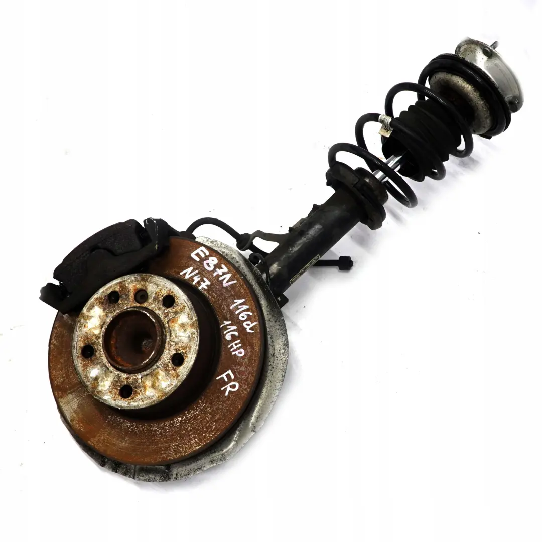 BMW E87 LCI 116d N47 Delantera Derecha Deporte Muelle Strut Freno Pierna - SKU 6786020-6 - Número de pieza 6786020