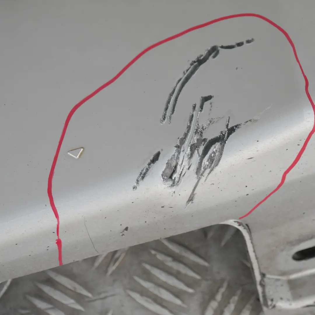 BMW E60 E61 Gonna copertura laterale soglia porta destra Titansilber Argento 354 - SKU 0150278-TS2 - Numero di parte 0150278-TS1