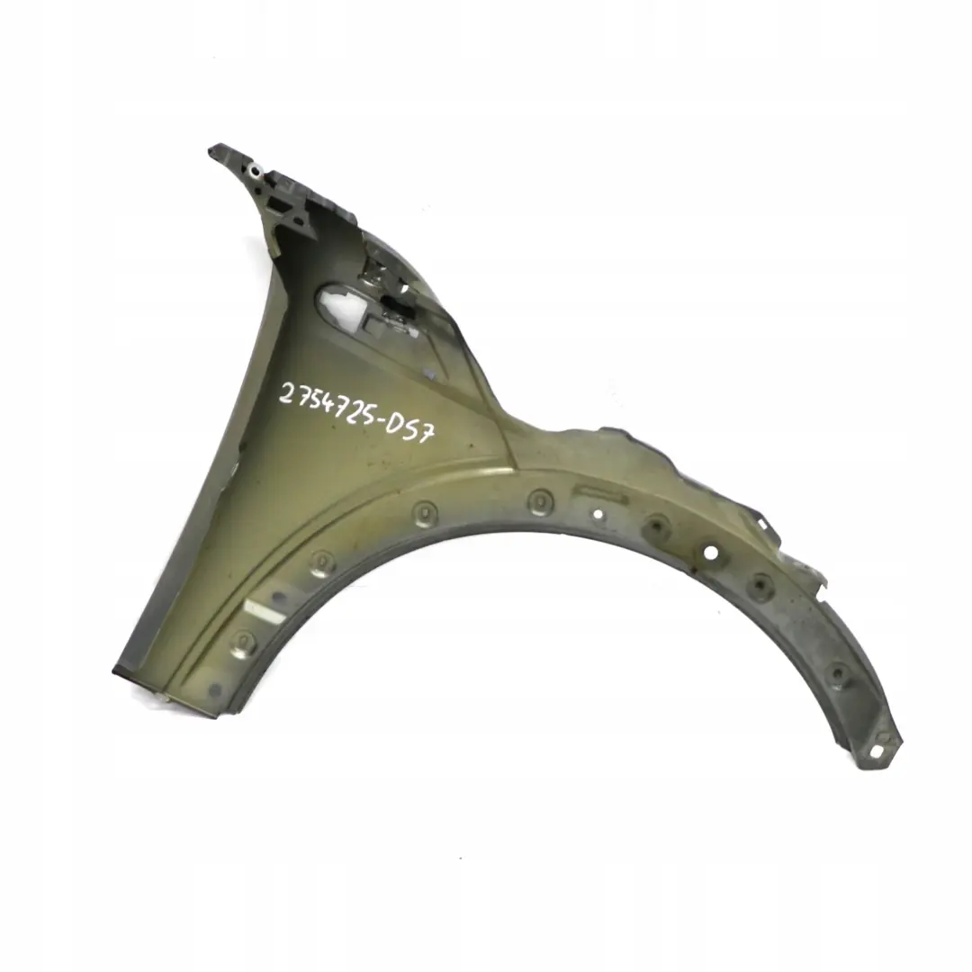 Side Panel Front Left Wing N/S Dark Silver - 871 to Mini Cooper 7 R55 R56 R57 with Part number 2754725 Mini Cooper 7 R55 R56 R57 Side Panel Front Left Wing N/S Dark Silver - 871 - SKU 2754725-DS7 - Part number 2754725