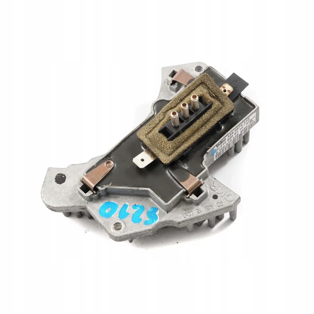 Mercedes-Benz C E Class W202 W210 Heater Blower Motor Fan Resistor to with Part number A2108206210 Mercedes-Benz C E Class W202 W210 Heater Blower Motor Fan Resistor - SKU A2108206210 - Part number A2108206210