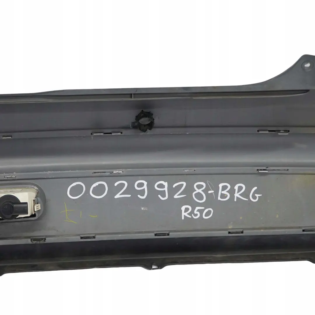 Bumper Panel PDC British Racing Green Metallic - 895 to BMW Mini Cooper R50 Rear with Part number 0029928 BMW Mini Cooper R50 Rear Bumper Panel PDC British Racing Green Metallic - 895 - SKU 0029928-BRG - Part number 0029928