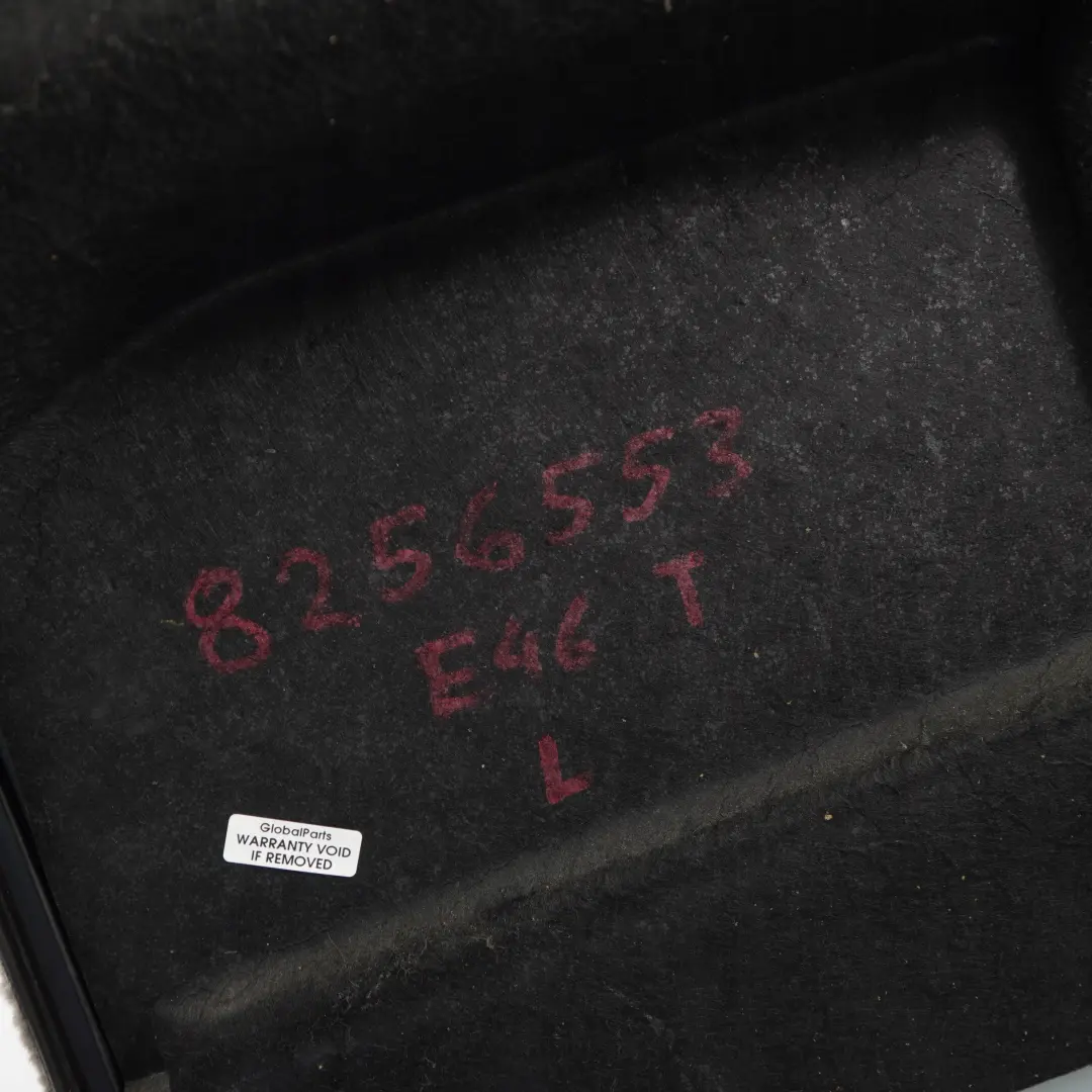 BMW 3 er E46 Kombi Touring Gepäckraum Links Abdeckung Grau - SKU 8256553 - Teilenummer 8256553