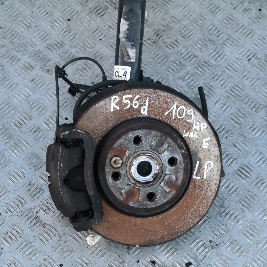 Front Left N/S Leg Brake Suspension Hub Set to BMW Mini R56 Cooper D W16 1.6 109 HP with Part number 6782207 BMW Mini R56 Cooper D W16 1.6 109 HP Front Left N/S Leg Brake Suspension Hub Set - SKU 6782207-2 - Part number 6782207