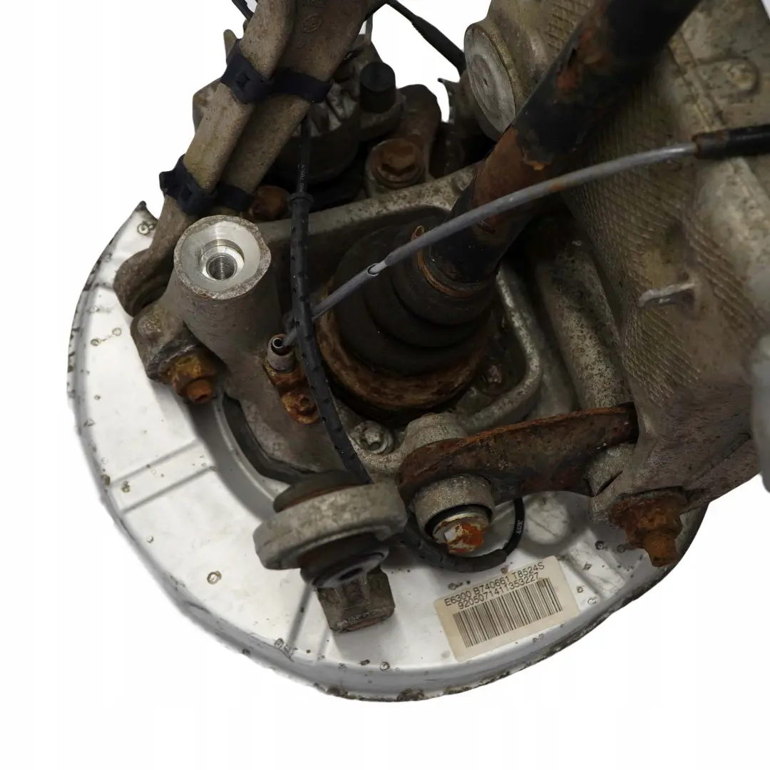 BMW 6 E63 E64 630i N52 Suspensión Trasera Derecha Cubo Pata Disco Pinza Freno - SKU 6763120-7 - Número de pieza 6754558