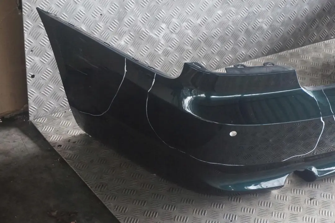 BMW 3 Reihe E92 E93 335d 335i Stossfänger Hinten Tiefgruen Gruen - A43 - SKU 0034475-TG - Teilenummer 0034474