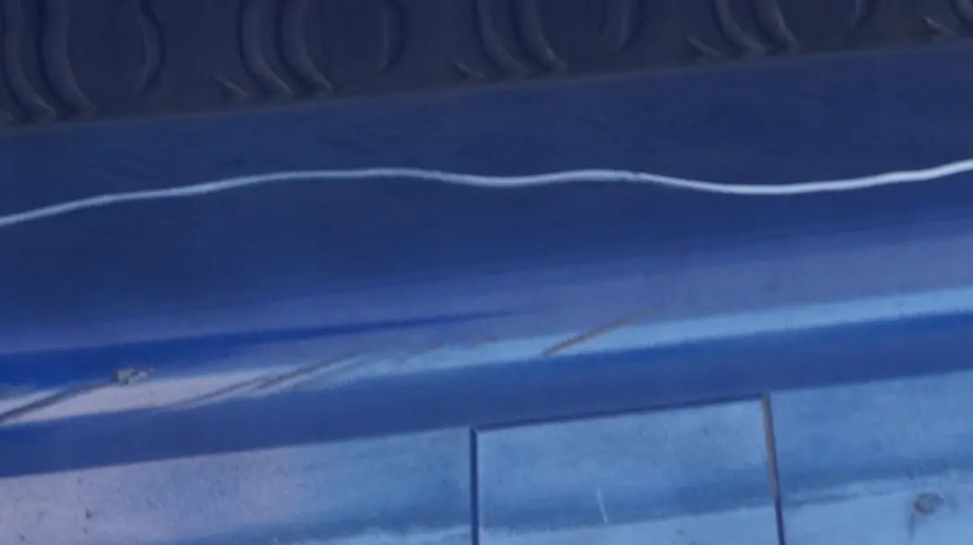 BMW E90 E91 Listello Portiera Apertura Gonne Destra Montegoblau Blu - SKU 0032950-MTB3 - Numero di parte 51770032950