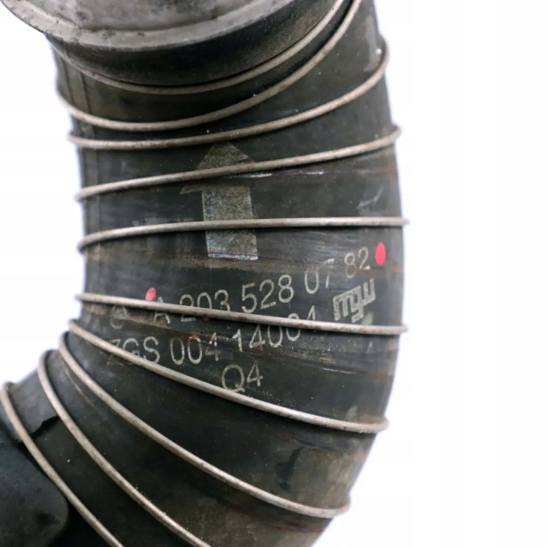  Mercedes-Benz W203 Kompressor Right O/S Turbo Intercooler Hose Pipe - SKU A2035280782 - Part number A2035280782